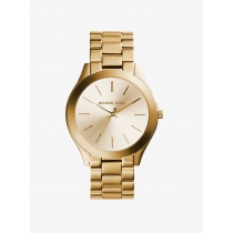 Часы MICHAEL KORS Slim Runway Желтое золото MK3179