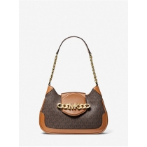 Сумка MICHAEL KORS Hally 30F1G2HL1B BROWN ACORN Small